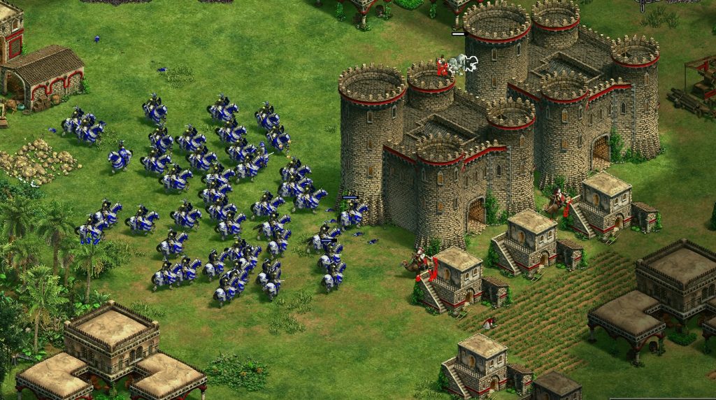 Age of Empires 2 - Paladinové útočí na hrad